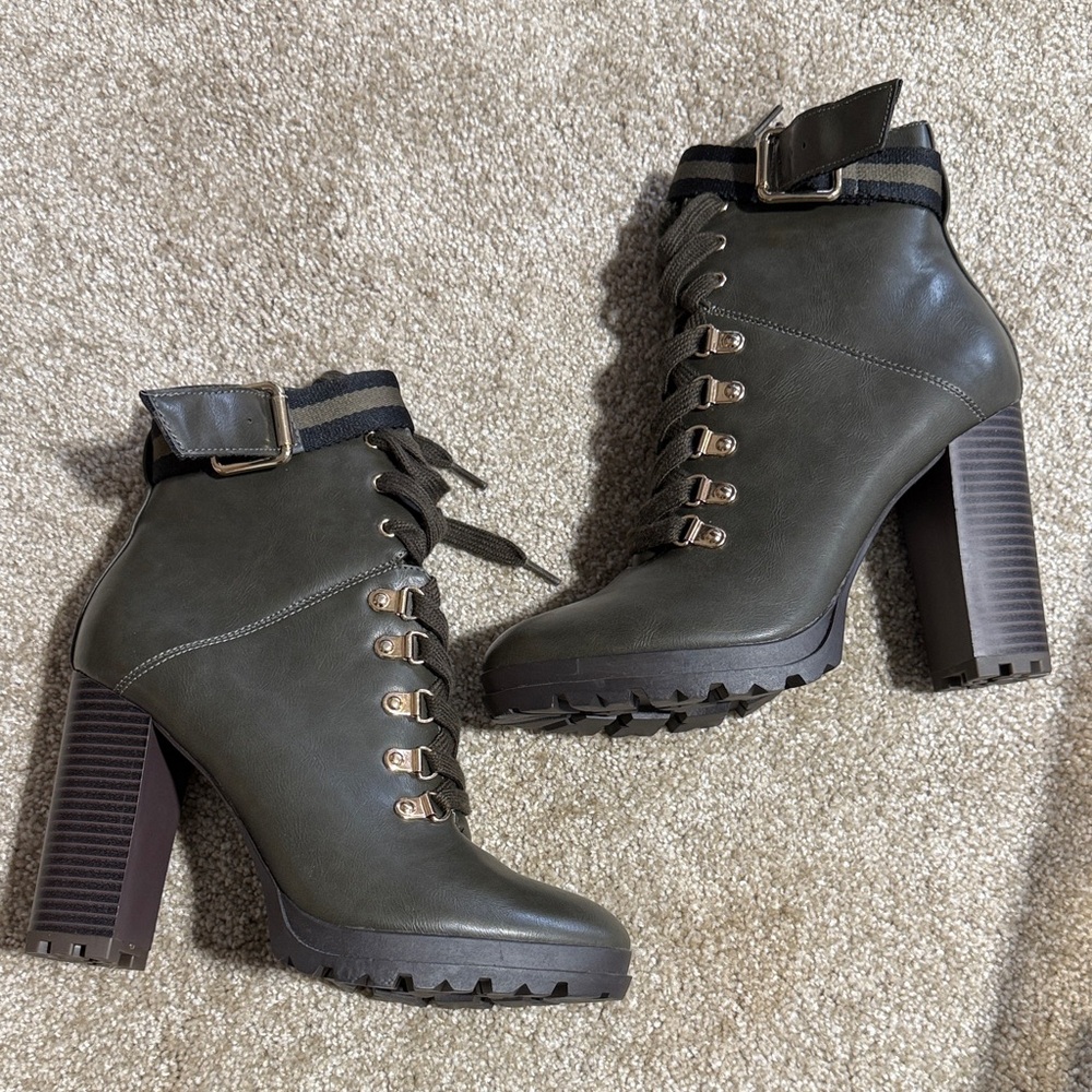 JUST FAB Women's Ankle Boots